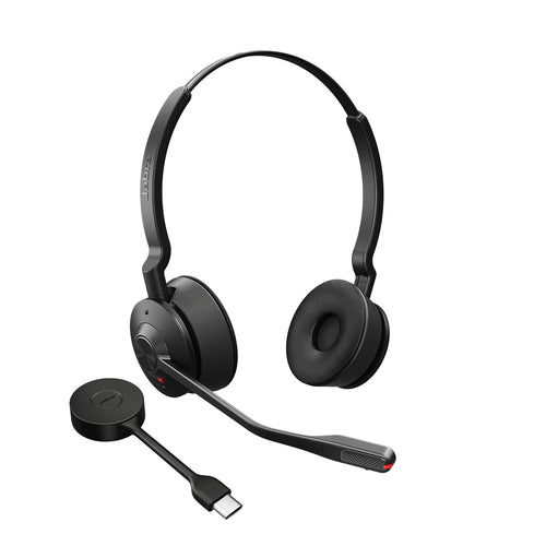 Jabra ENGAGE 55 UC STEREO Headset Wireless Head-band Office/Call center Black Jabra ENGAGE 55 UC STEREO Headset Wireless Head-band Office/Call center Black